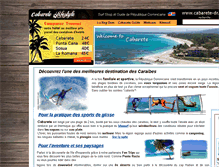 Tablet Screenshot of cabarete-dr.com